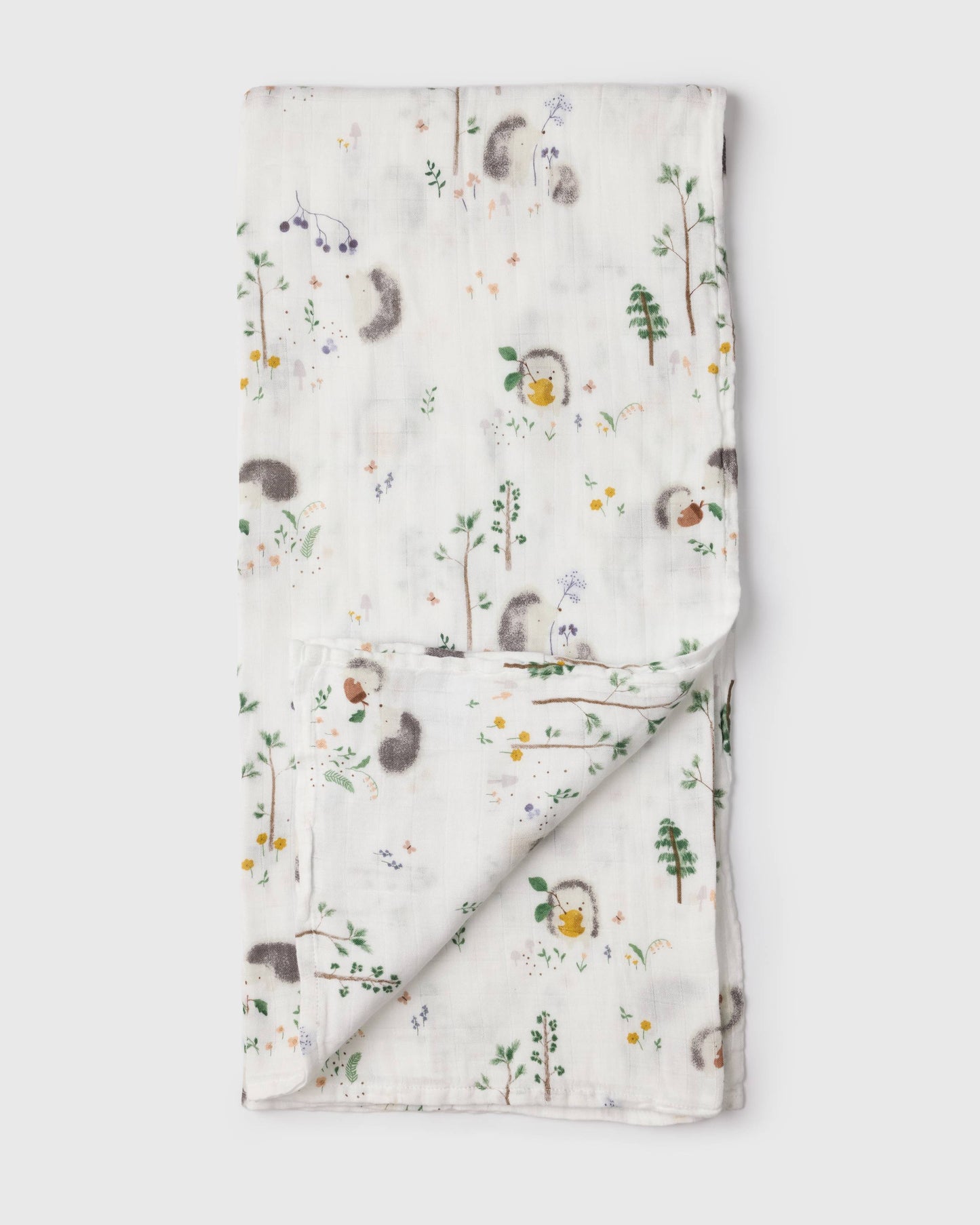 Hedgehogs Muslin Swaddle