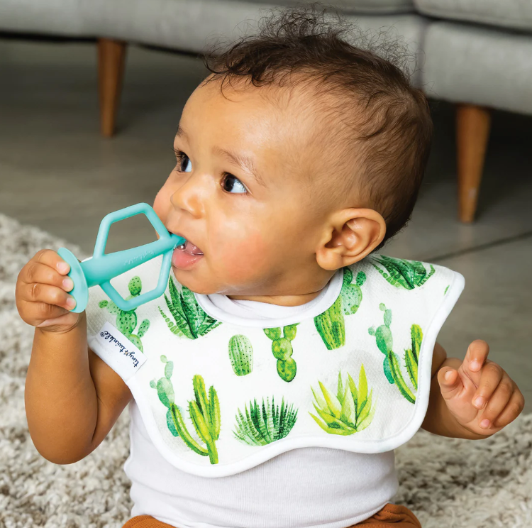 Silicone Training Toothbrush 2 Pack - Indigo & Mint