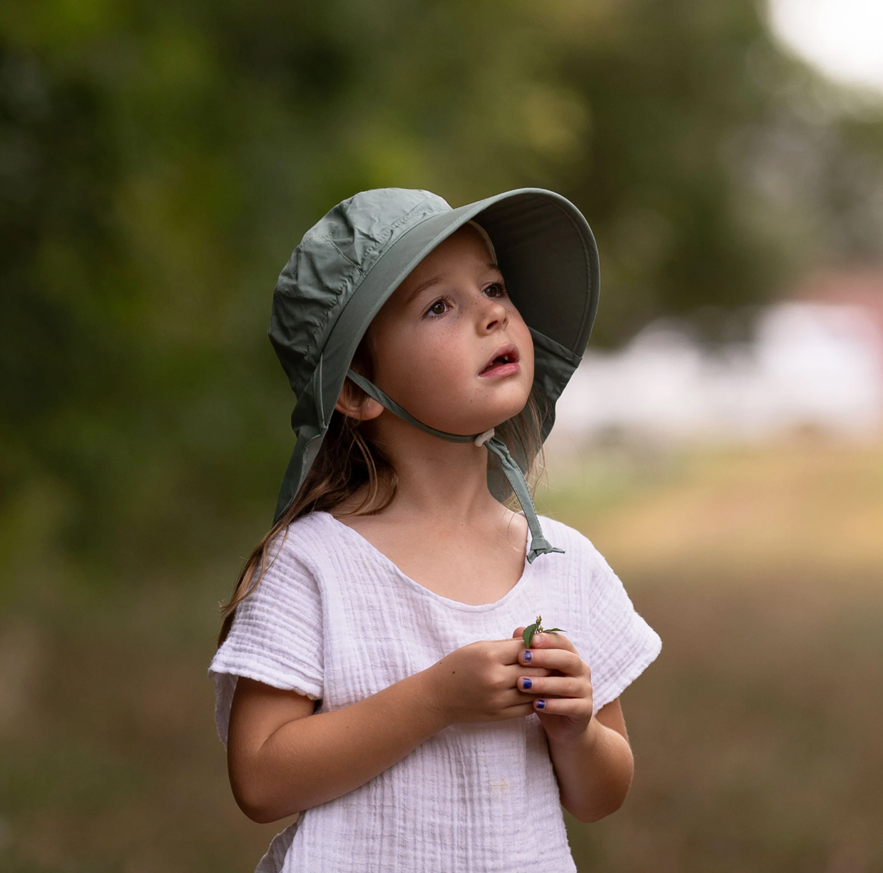 Juniper Green Cotton Adventure Hat