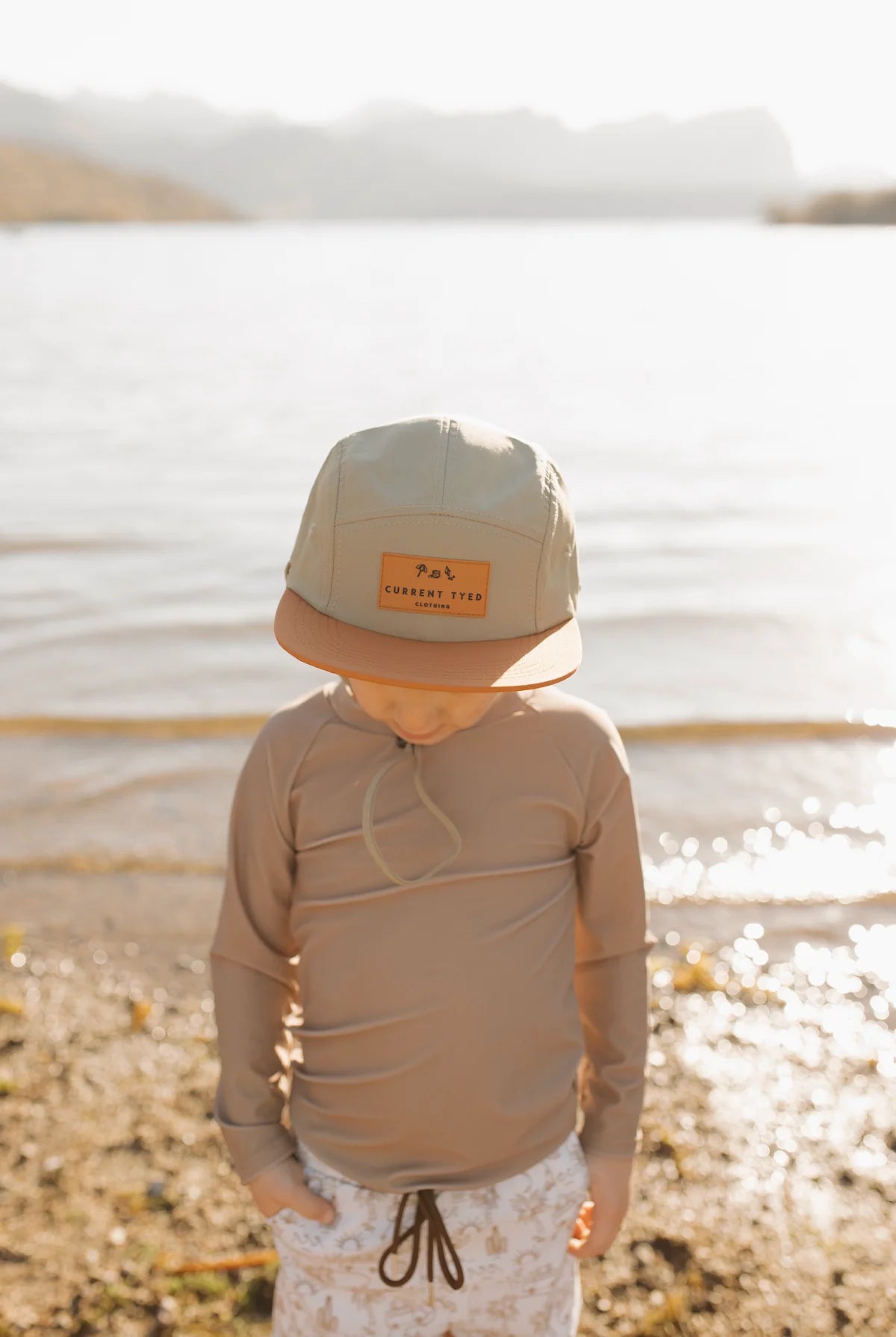 Earth Tone Colour Block Waterproof Snapback