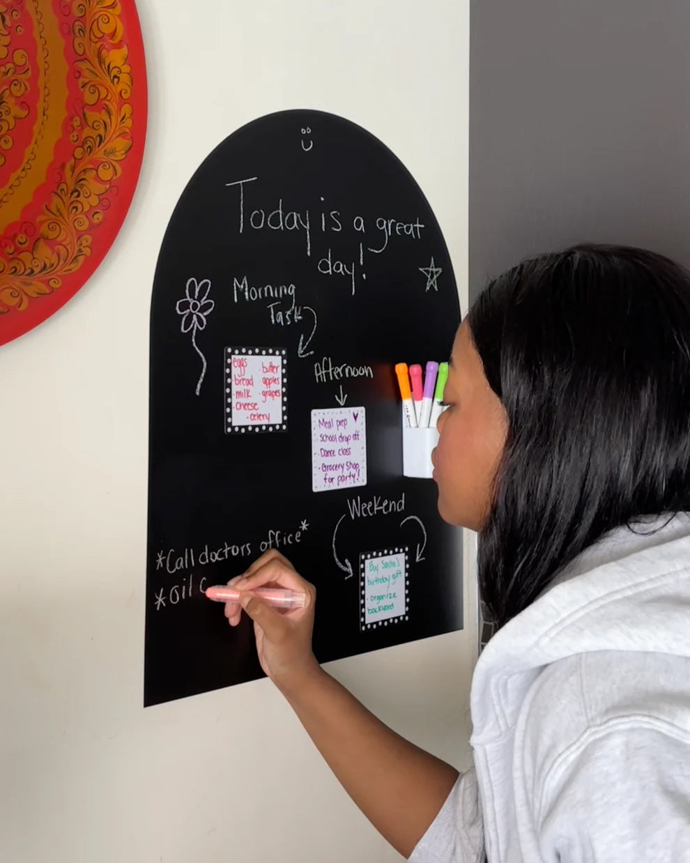 MINI Magic Playwall - Arch Magnetic Wall Decal for Kids