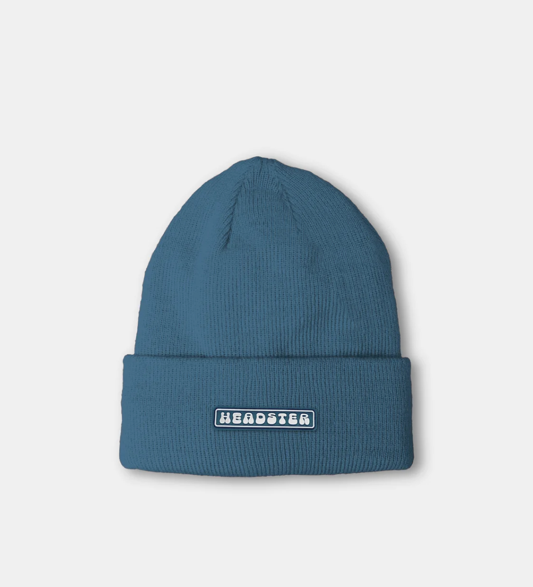 Resort Beanie Lined With Fleece- Blue Fog