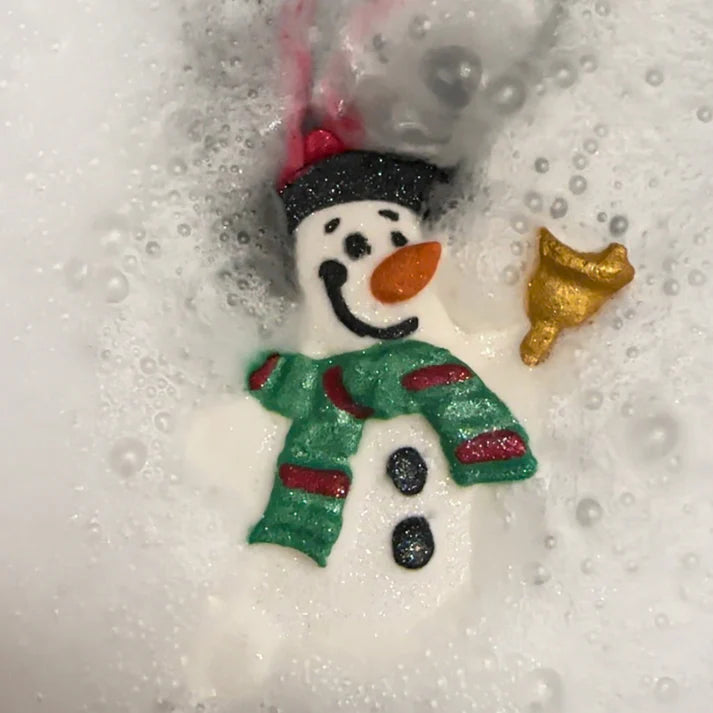 Big Snowman with Bell