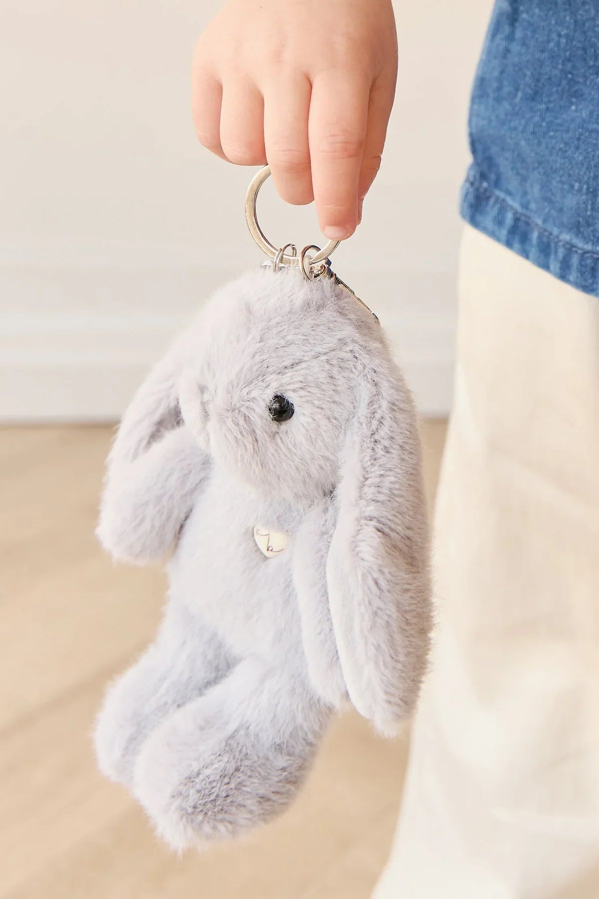 Keycharm Penelope the bunny -Silver