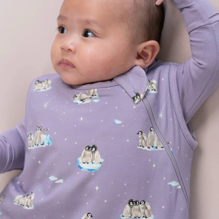 2.5 TOG Sleep Sack - Purple Penguin