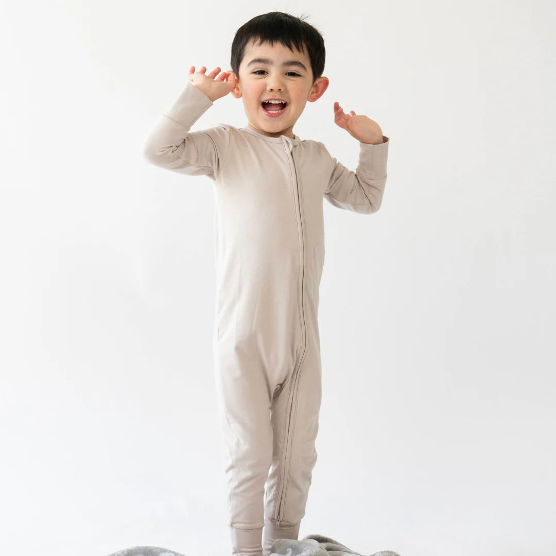 Oat - Footless Sleeper with Fold-Over Cuffs