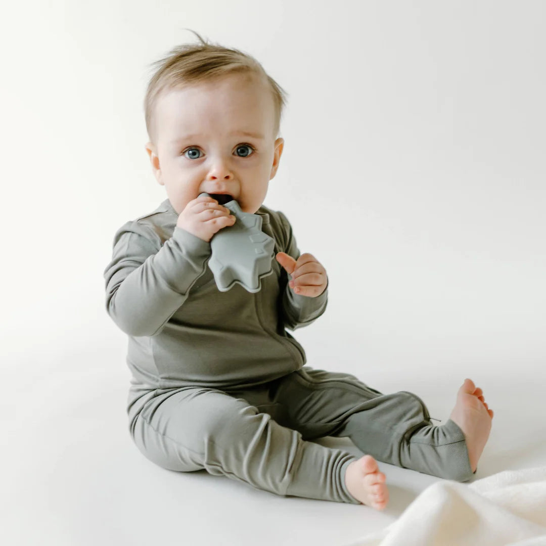 Moss - Footless Sleeper with Fold-Over Cuffs