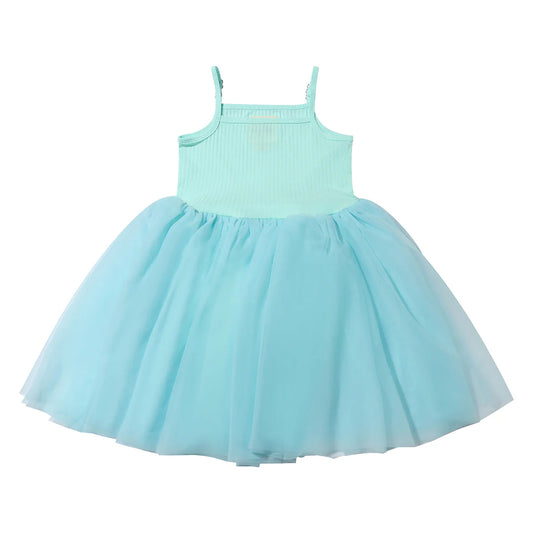Kaia Tutu Dress in Aqua