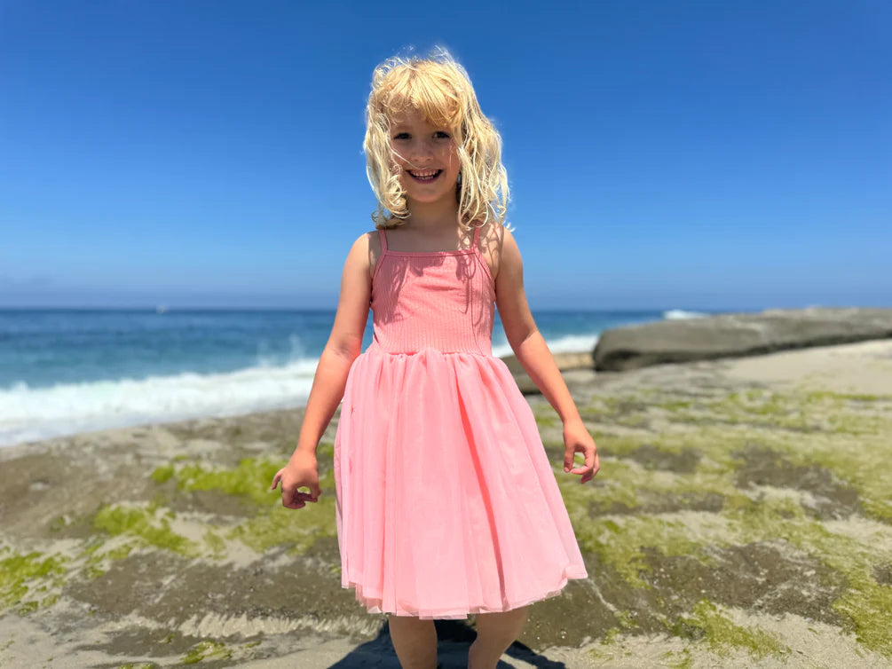 Kaia Tutu Dress in Peach