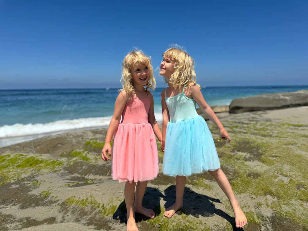 Kaia Tutu Dress in Peach