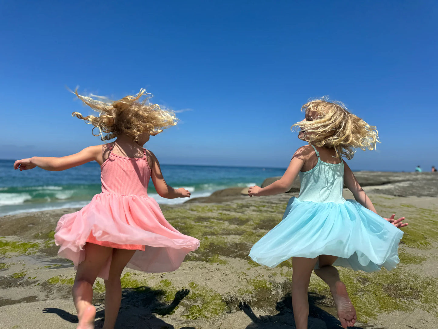 Kaia Tutu Dress in Aqua