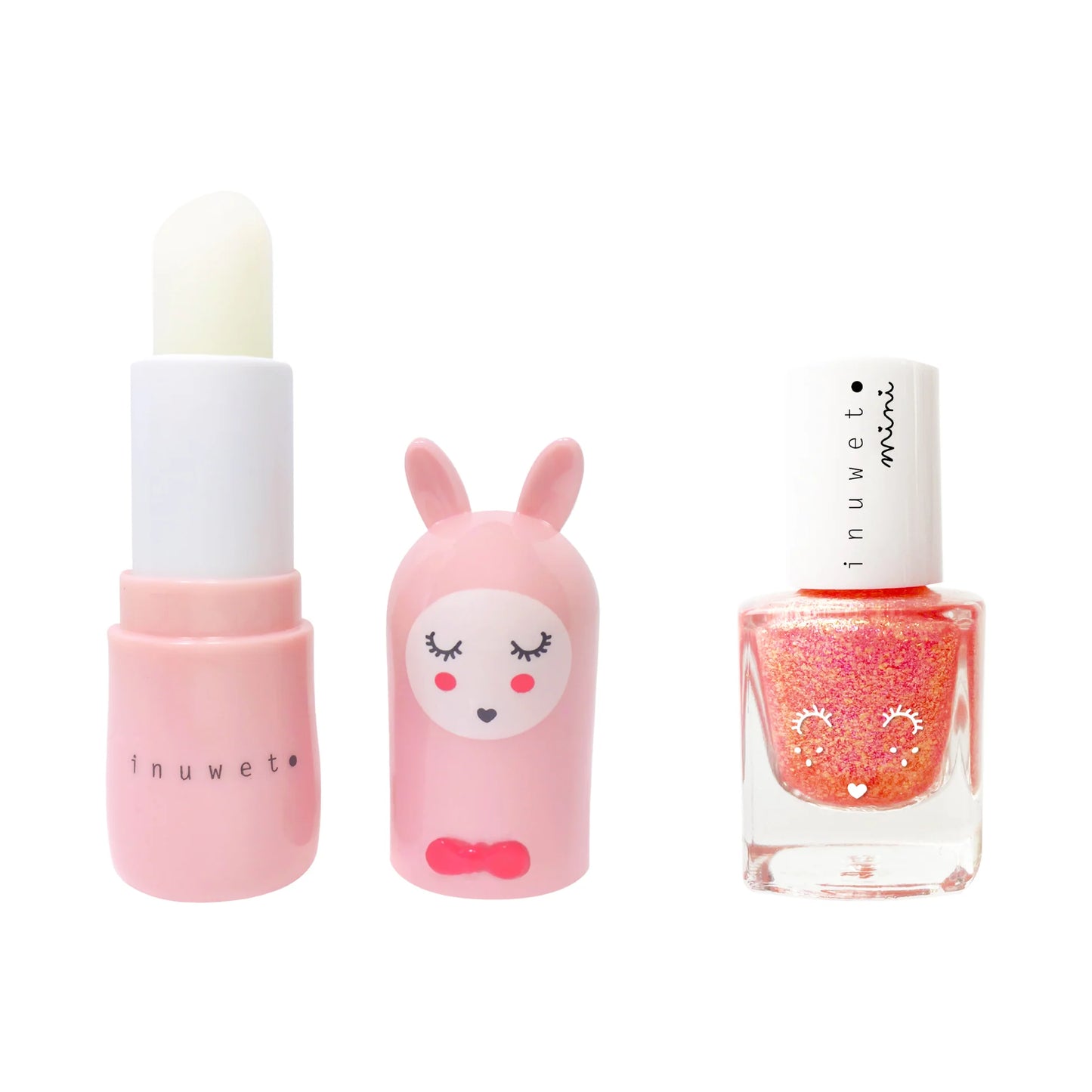 Lip Balm & Nail Polish - Light Pink