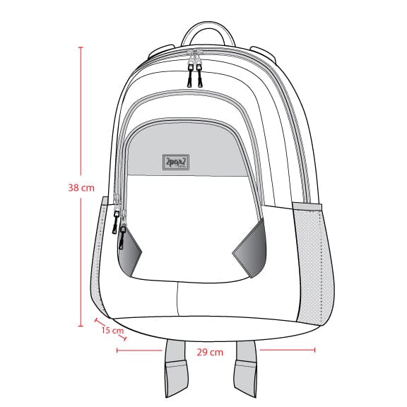 Little Kids Backpack Lilac Retro Flower Print