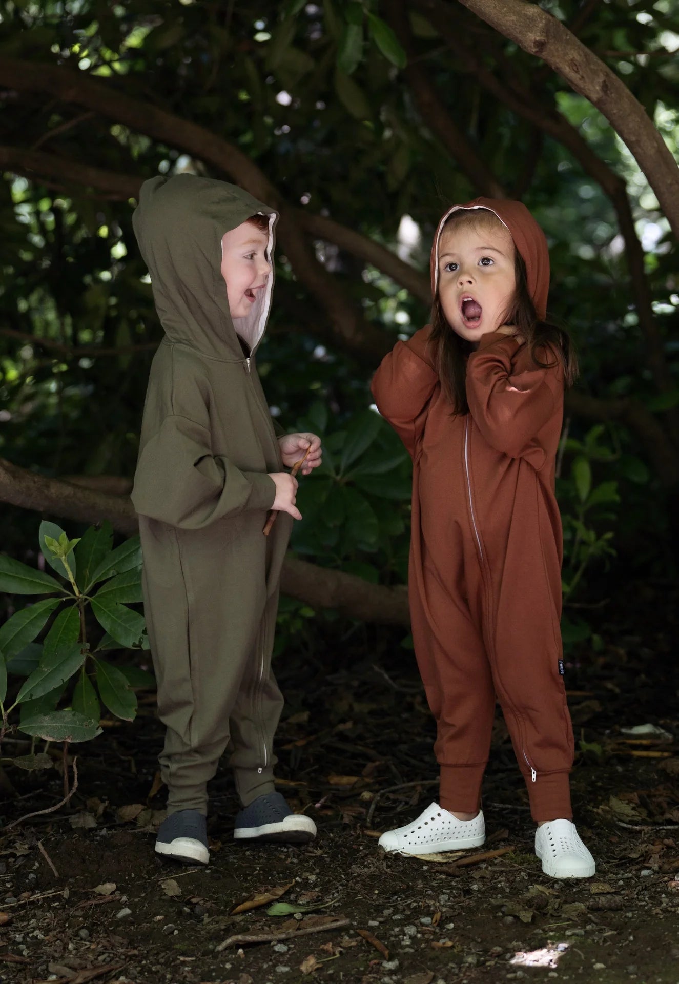 Hooded Jumpsuit - Olive