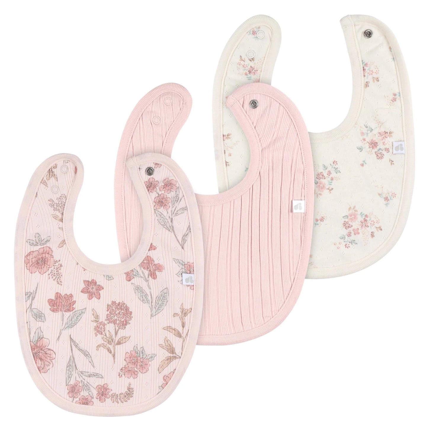 3 Pack Bib- Pink