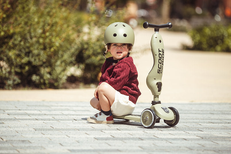 Highwaykick 1 Scooter - Olive