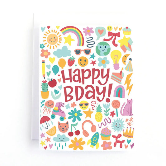 Eye Spy Birthday Card