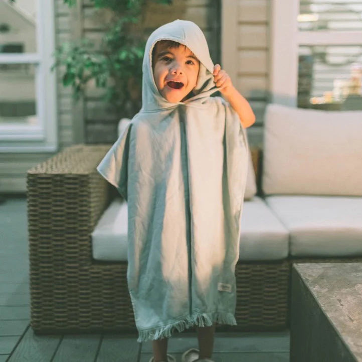 Hooded Beach Towel - Mist