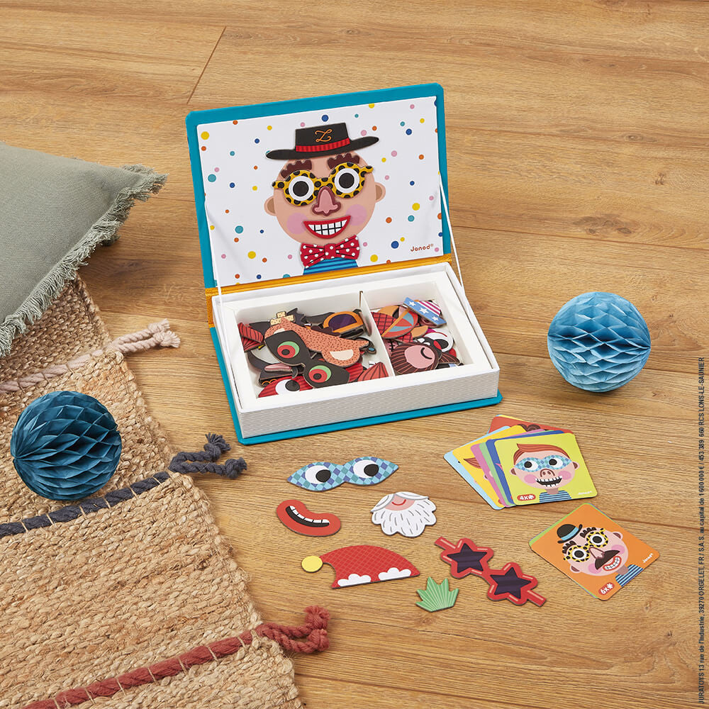 Crazy Faces Magnetibook