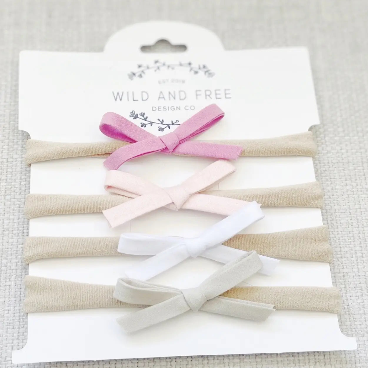 Petite Baby Bow Set 4 Pack