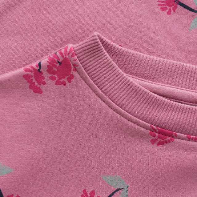 Cherry Ruffle Sweatshirt