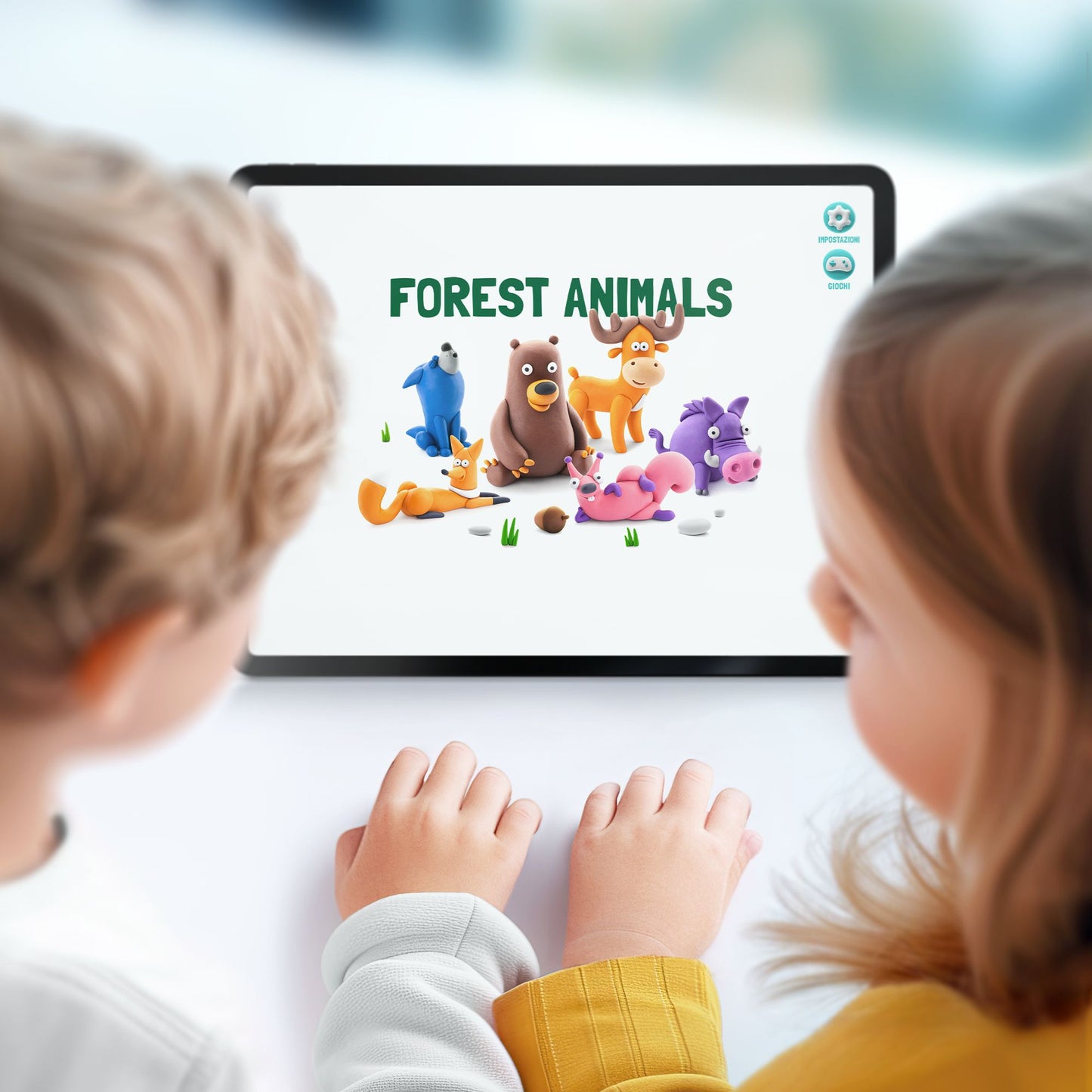 Hey Clay Forest Animals