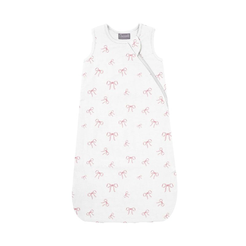 Pink Bows Cotton Modal 1.5 TOG Sleepbag