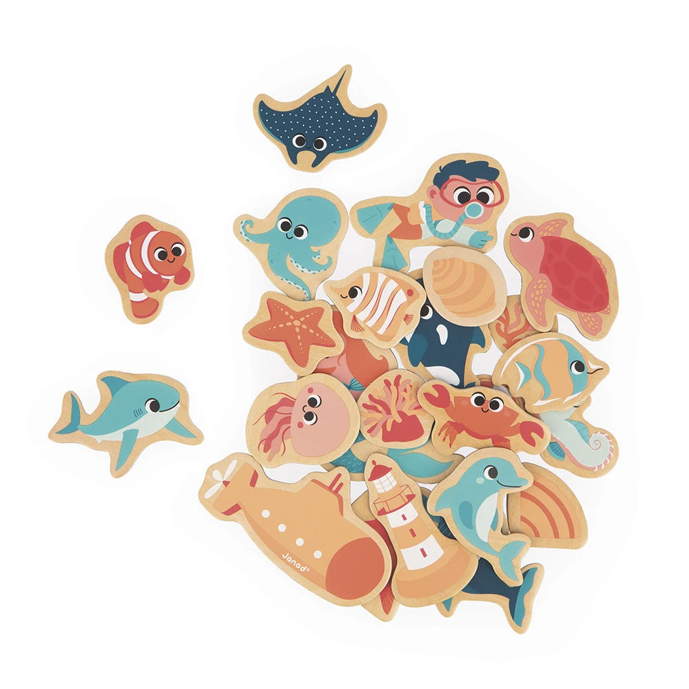 Magnets Marine World 24 pieces