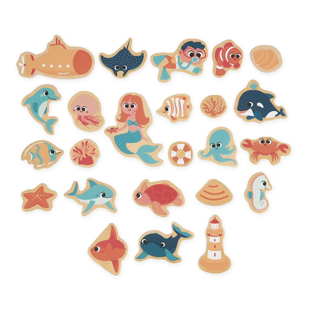 Magnets Marine World 24 pieces