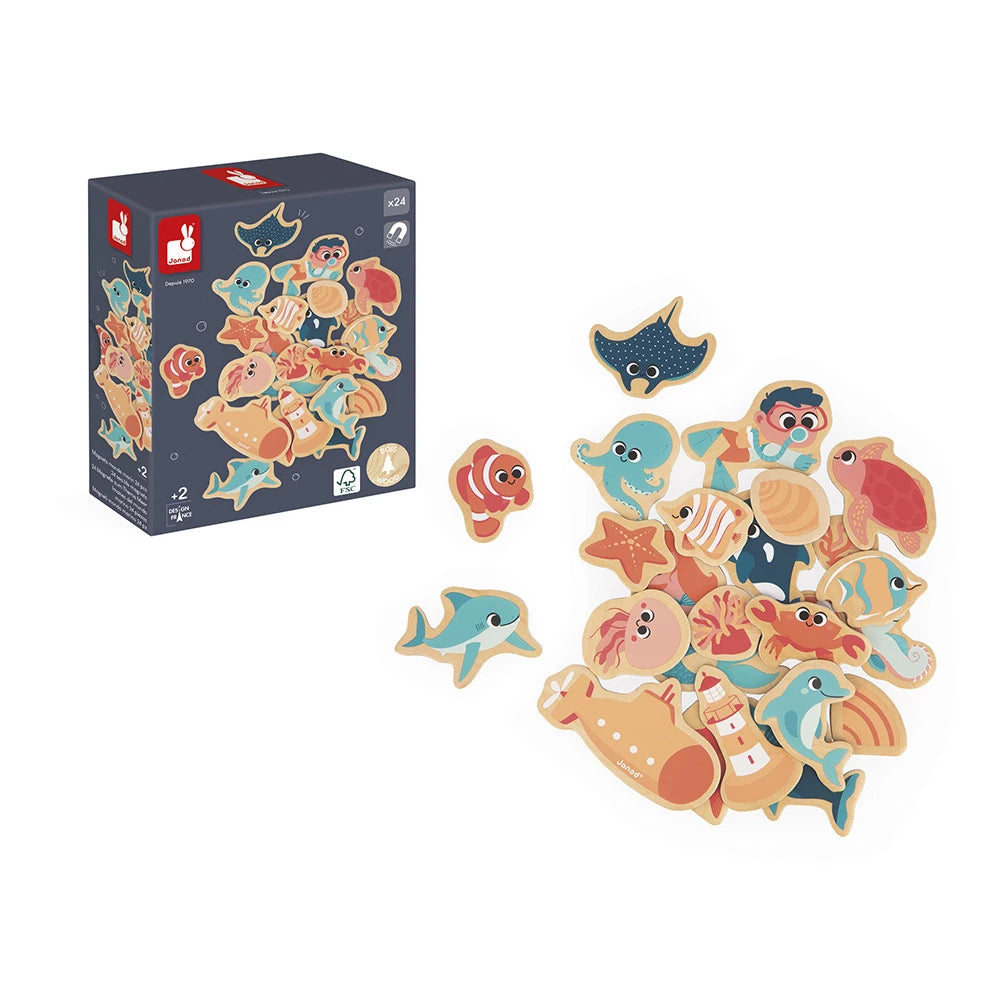 Magnets Marine World 24 pieces