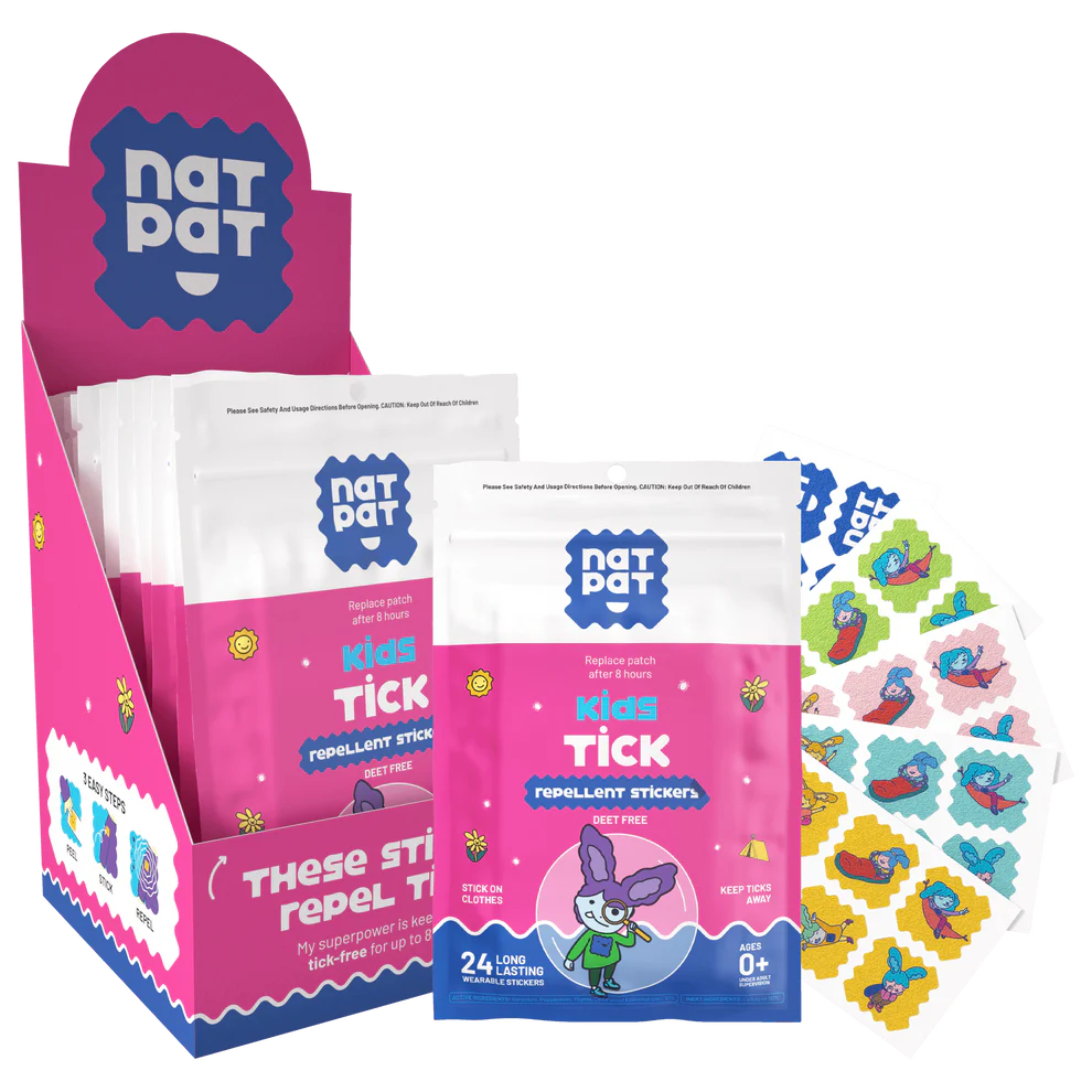 Kids Tick Repellent Stickers (24 Pack)