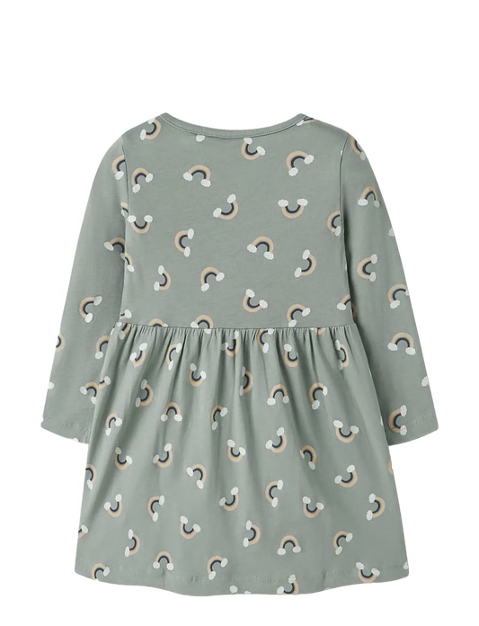 Green Rainbow Dress