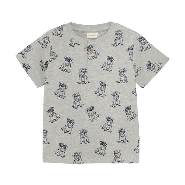 Grey Dog Tee