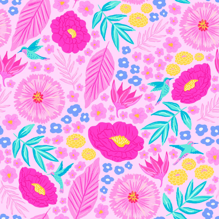 Shorty Sunsuit - Hibis-Kissed