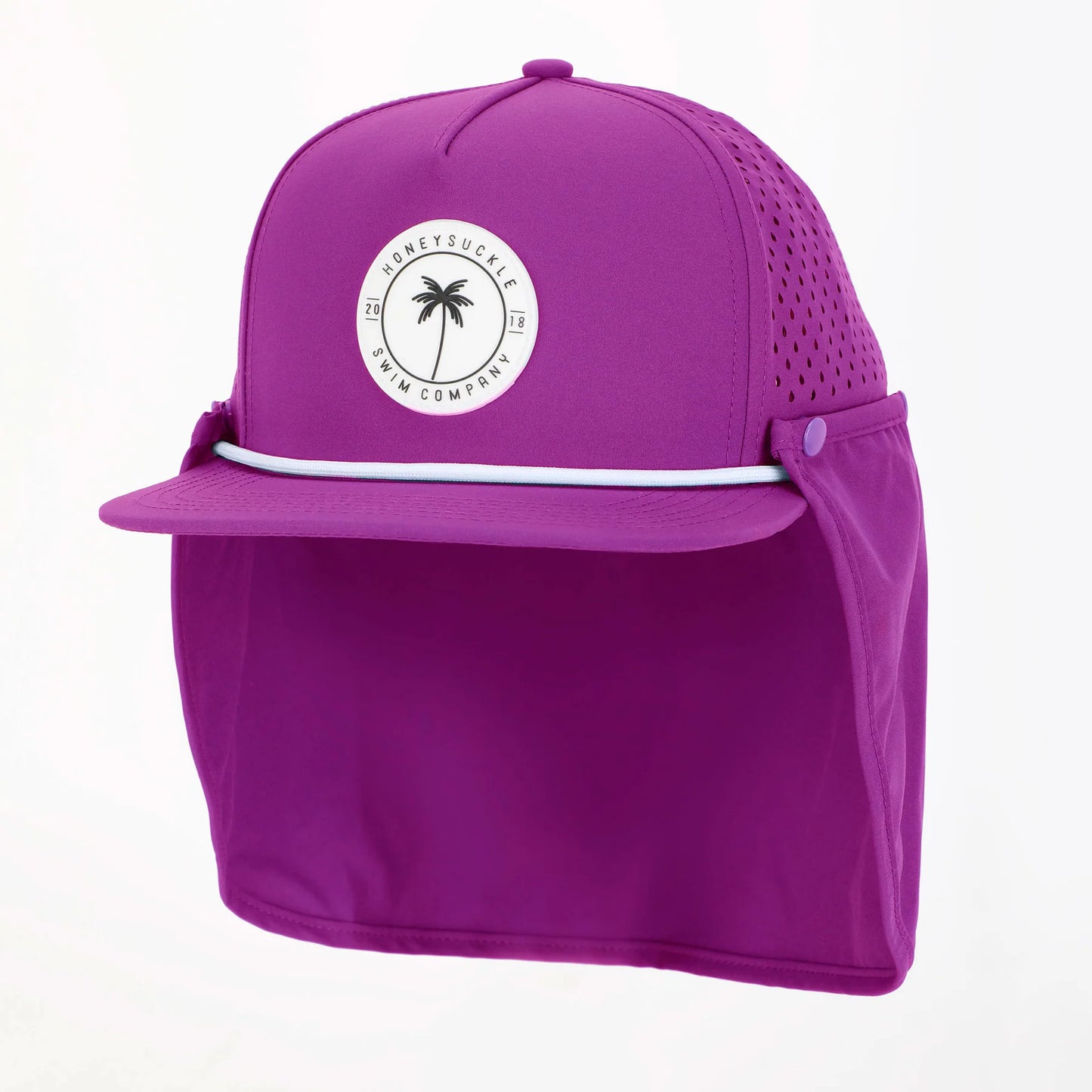Snapback Sunhat - Electric Purple