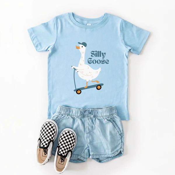 Silly Goose Tee - Blue