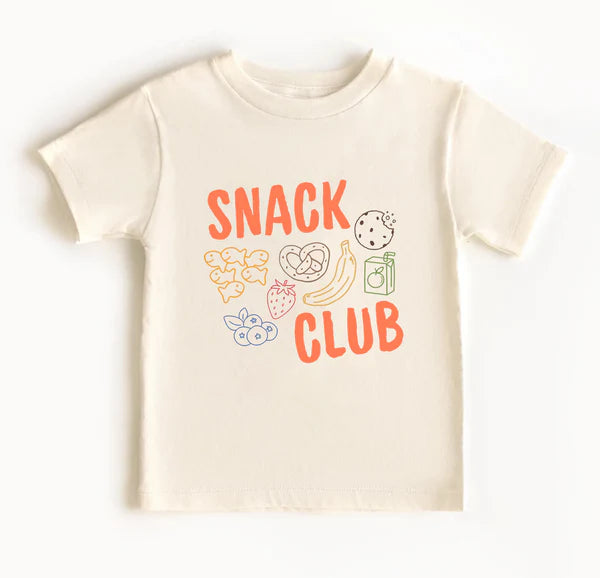 Snack Club Tee - Natural