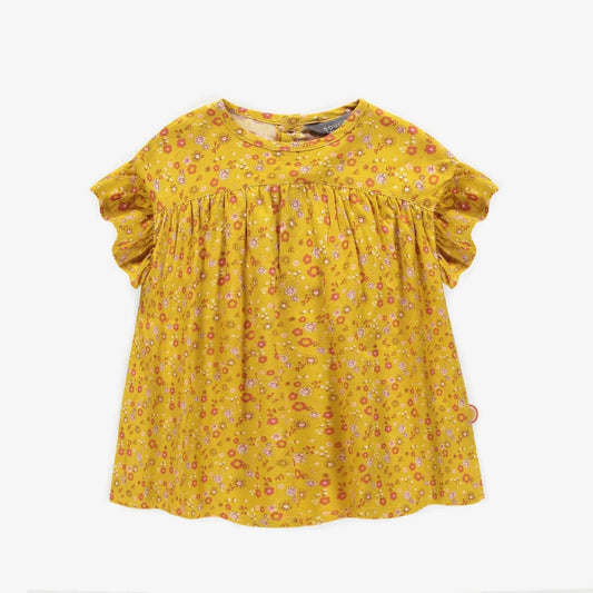 Yellow Flower Dress (6-9 Months)