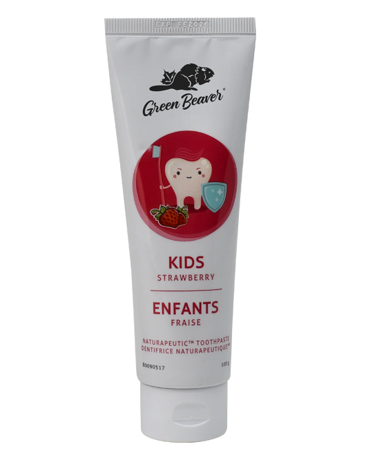 Strawberry Fluoride-Free Toothpaste for Kids