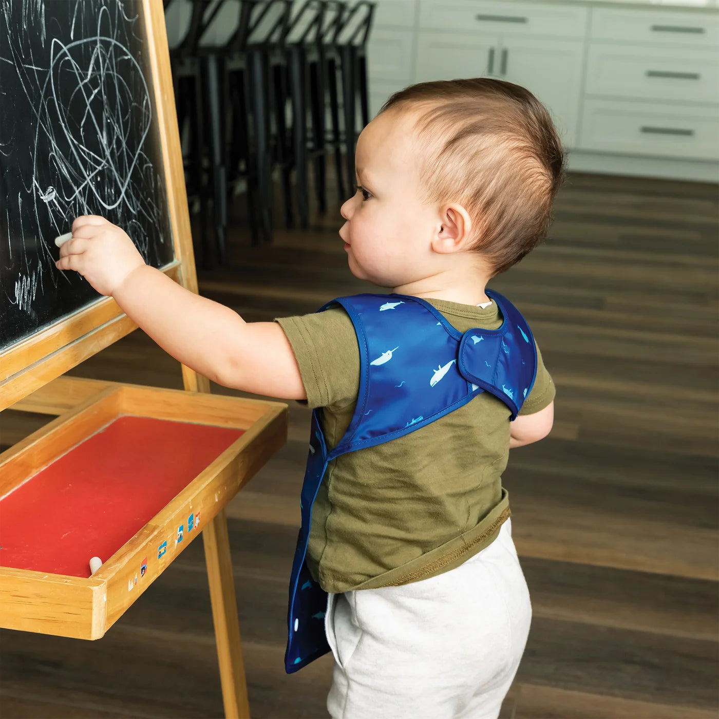Apron Bib - Ocean Life (6-24 Months)