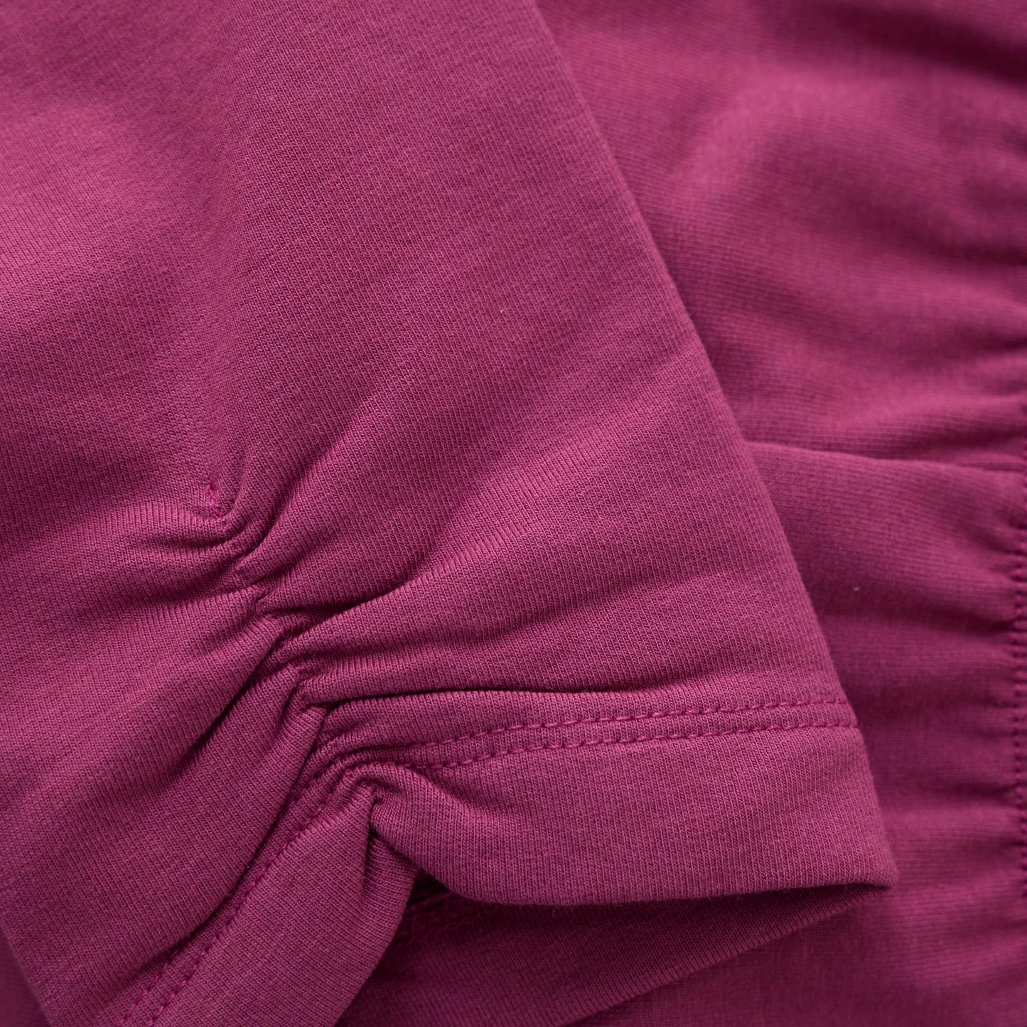 Raspberry Rouched Leggings