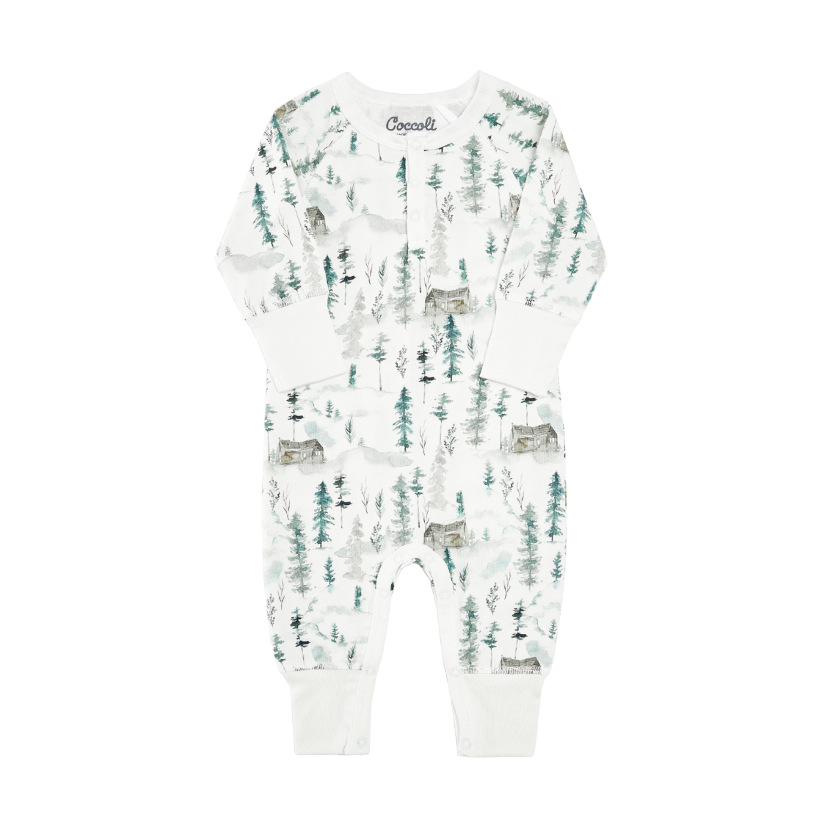Winter Woods Romper
