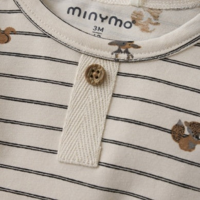 Baby Forest Animals Bodysuit