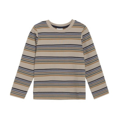 Cream Stripe Shirt