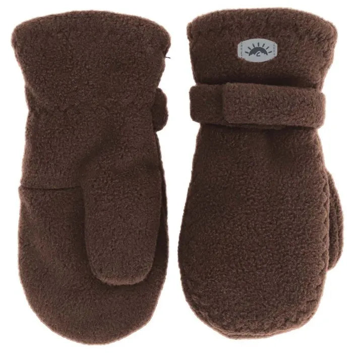 Fleece Mitt - Coffee