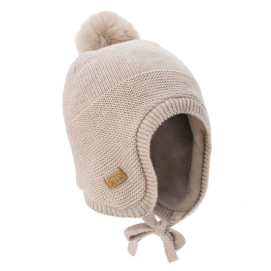 Wheat Field |  Pom-Pom Knit Hats