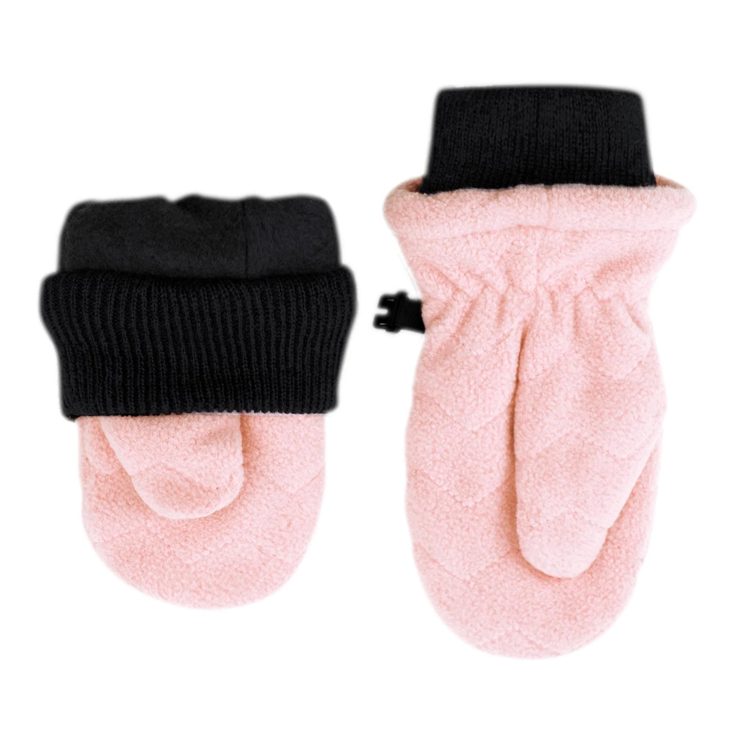 Kids Fleece Mittens | Dusty Pink