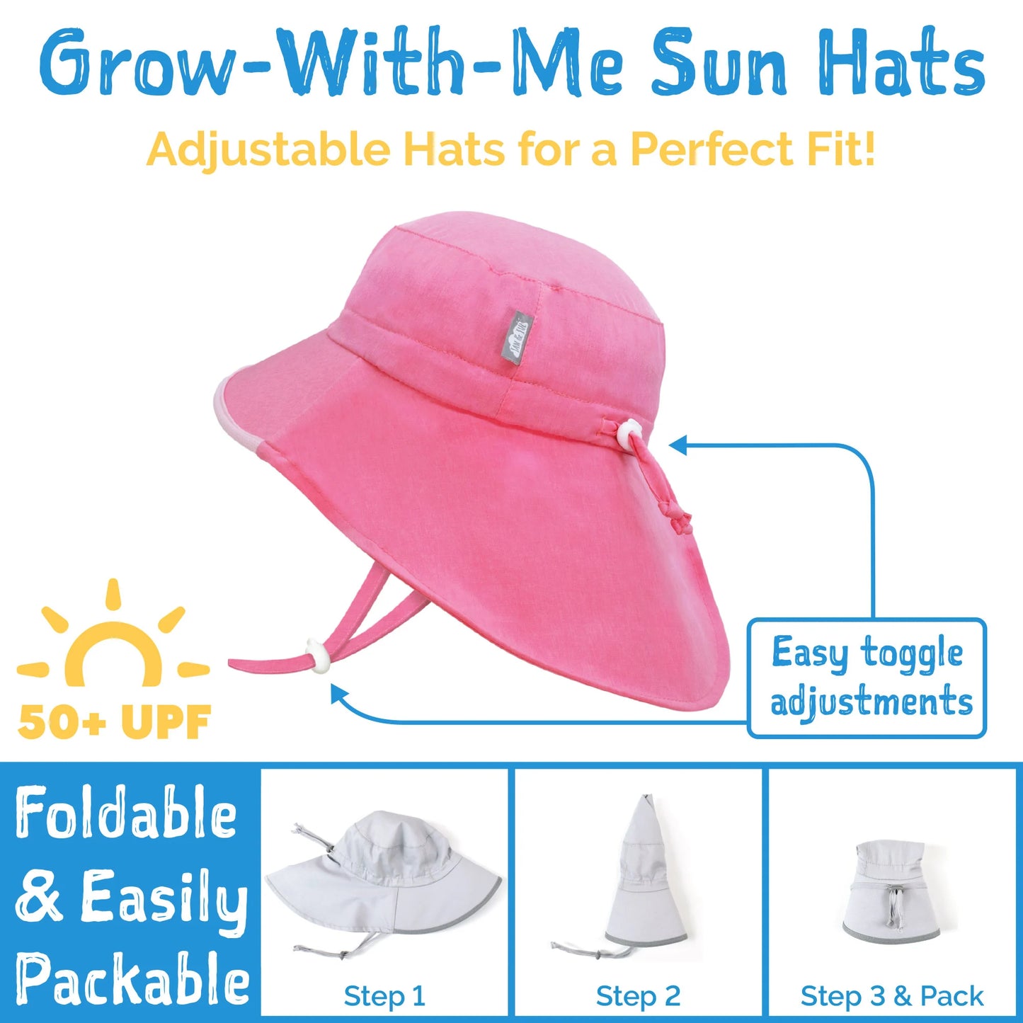 Pink Sorbet Aqua Dry Adventure Hat