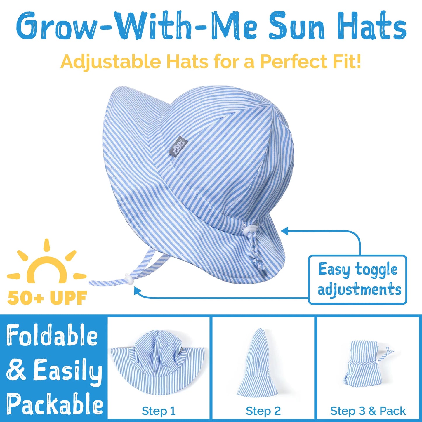 Cotton Floppy Hat - Dusty Purple