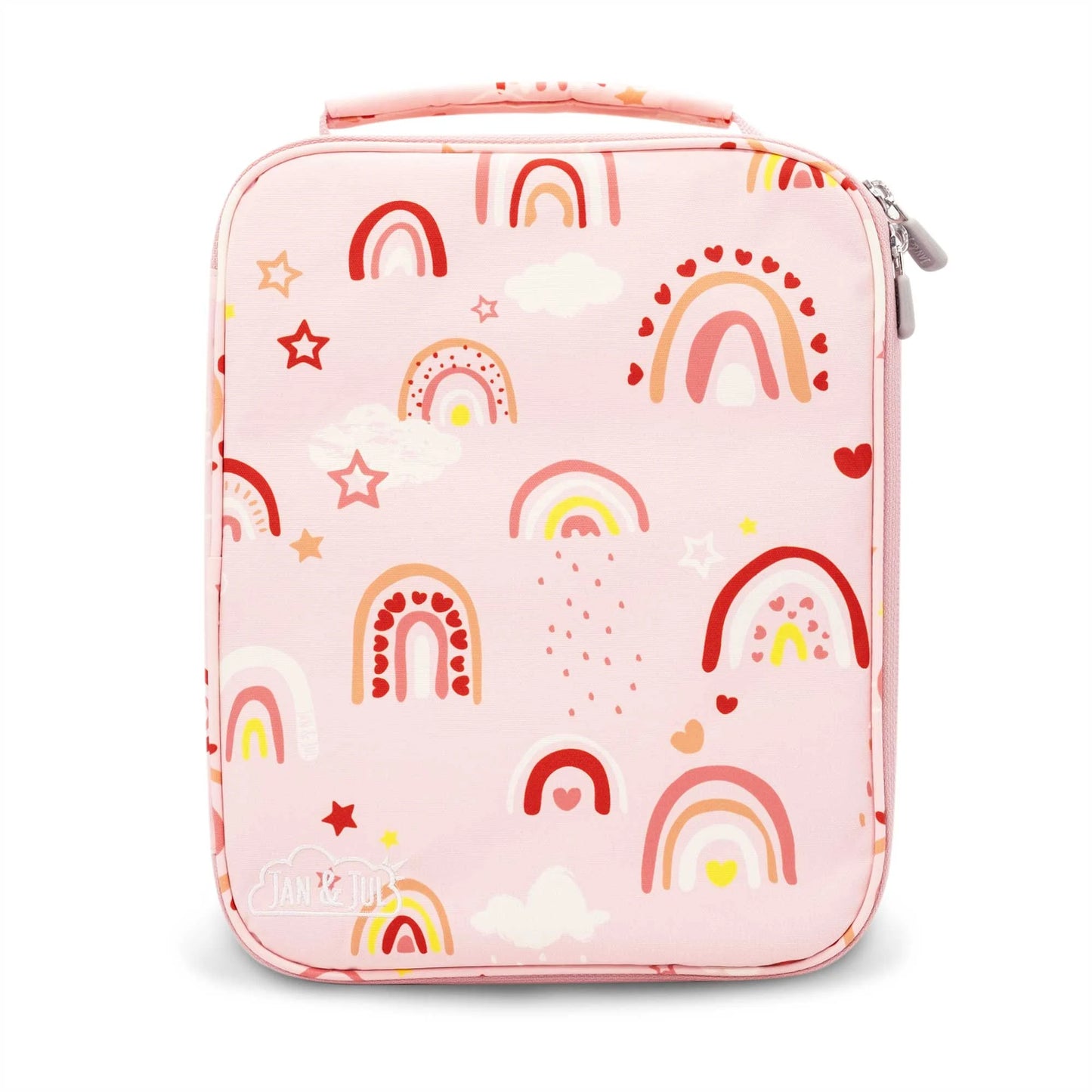 Pink Rainbow Kids Lunch Bag